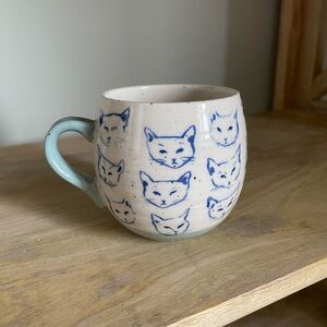 Anthropologie Cat Mug